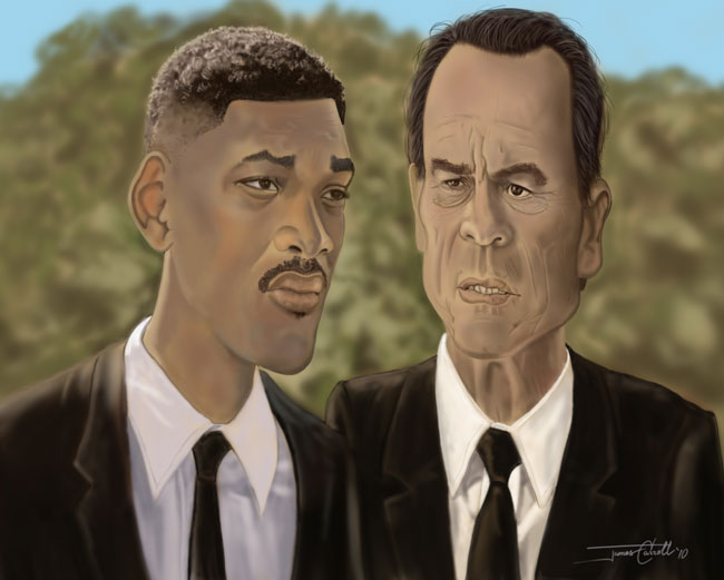 Men In Black By Jimmy Carroll